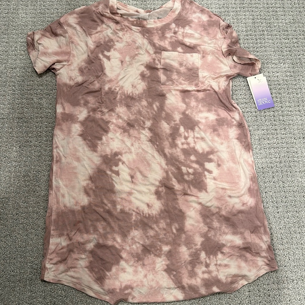 Pink Tie Dye dress. NWT Size S